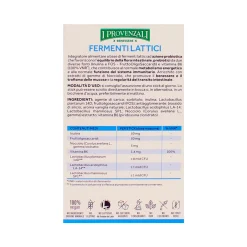 I PROVENZALI FERMENTI LATTICI EQUILIBRIO DELLA FLORA INTESTINALE SENZA LATTOSIO SENZA GLUTINE 10 STICK OROSOLUBILI INTEGRATORE ALIMENTARE