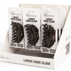 IDC INSTITUTE 100 BIODEGRADABILE NATURAL FIBERS PINZA LARGE CLAW COFFEE