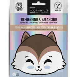 IDC INSTITUTE MASCHERA VISO IN TESSUTO RINFRESCANTE E RIEQUILIBRANTE
