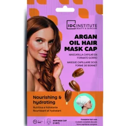 IDC INSTITUTE MASK CAP OIL HAIR ARGAN NUTRIENTE E IDRATANTE
