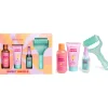 IDC INSTITUTE SWEET SWIRLS SET 4 PZ ( BUBBLE BATH 150 ML - BODY LOTION 120 ML - BODY SPRAY 50 ML - RULLO MASSAGGIO)