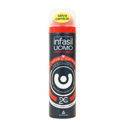 INFASIL UOMO DEODORANTE SPRAY DERMA 48 ORE SALVA CAMICIA 150 ML