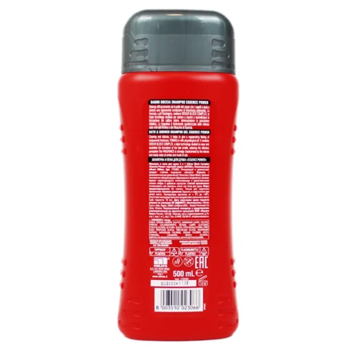 INTESA POUR HOMME BAGNOSCHIUMA DOCCIA SHAMPOO RIGENERANTE ODOUR BLOCK 500 ML