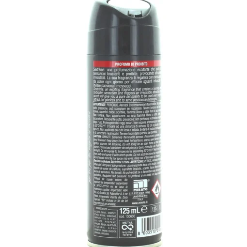 INTESA SEX UNISEX DEODORANTE SEXTREME 125 ML