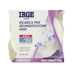 IRGE CASA RICARICA PER DEUMIDIFICATORE 2 IN 1 MAXI 1 TAB 450grammi LAVANDA