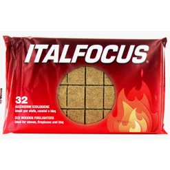 ITALFOCUS ACCENDIFUOCO ECOLOGICO 32 ACCENSIONI