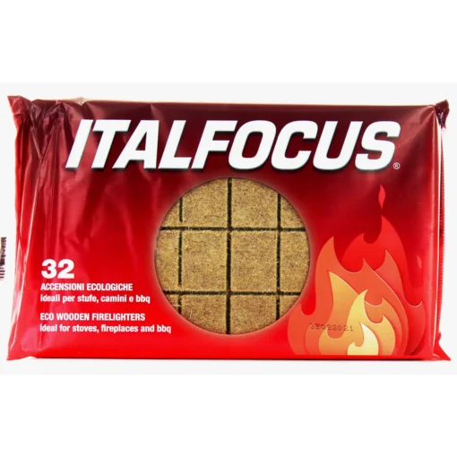 ITALFOCUS ACCENDIFUOCO ECOLOGICO 32 ACCENSIONI