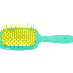 JANEKE SPAZZOLA CAPELLI SUPERBRUSH TURCHESE/GIALLO