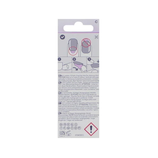 KISS imPRESS CLASSIC FRENCHE EVERLASTING 30 NAILS ADHESIVE