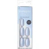 KISS IMPRESS COLOR COFFIN SHAPE 30 UNGHIE AUTOADESIVE SENZA COLLA CLOUDLESS