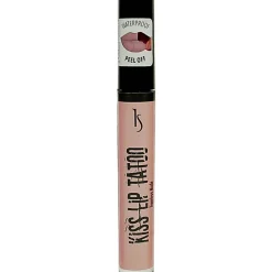 KISS LIP TATOO PEEL OFF  WATERPROOF TIMELESS NUDE