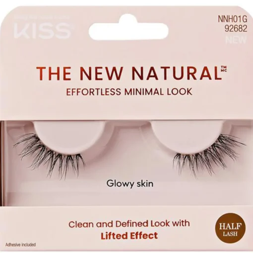 KISS THE NEW NATURAL GLOWY SKIN CIGLIA FINTE
