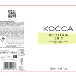 KOCCA BODY MIST REBELLION CHIC GLITTER 250 ML