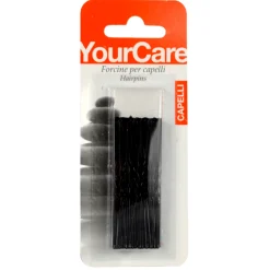 KOMET FORCINE PER CAPELLI NERO 2,5" 40 PZ
