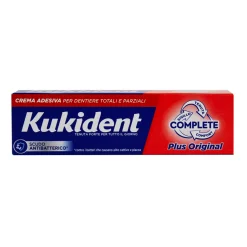 KUKIDENT COMPLETE PLUS ORIGINAL CREMA ADESIVA PER DENTIERE TUBO 35 grammi