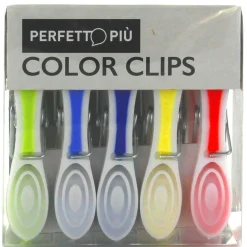 LA PIACENTINA MOLLETTE BUCATO "COLORCLIPS" CONF. 10 PZ