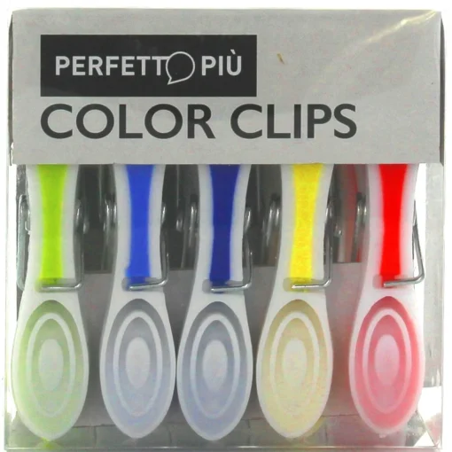 LA PIACENTINA MOLLETTE BUCATO "COLORCLIPS" CONF. 10 PZ