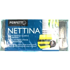 LA PIACENTINA SPUGNA ABRASIVA "NETTINA" 3 PEZZI