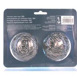LA PIACENTINA SPUGNA ACCIAIO "PERFETTO MISTER INOX" 2 PZ. GR. 20
