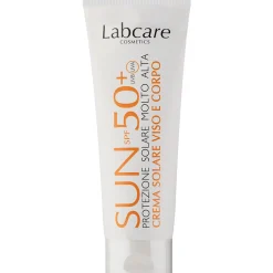 LABCARE COSMETICS SUN SPF50+ CREMA SOLARE VISO e CORPO TUBO 100 ML