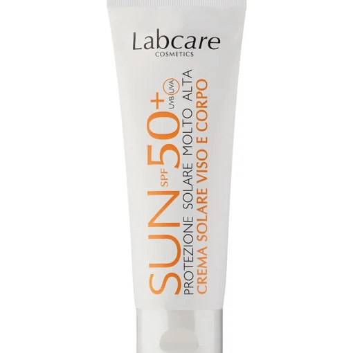 LABCARE COSMETICS SUN SPF50+ CREMA SOLARE VISO e CORPO TUBO 100 ML
