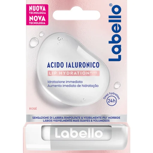 LABELLO BURROCACAO ACIDO IALURONICO HYDRATION PLUS ROSE' 5,2 ML