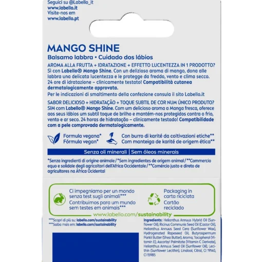 LABELLO BURROCACAO MANGO SHINE 24H IDRATAZIONE