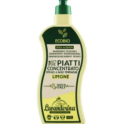 LAVANDERINA ECOBIO PIATTI CONCENTRATO LIMONE 650 ML