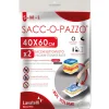 LAVATELLI SACCOPAZZO 2 PZ 40x60 SOTTOVUOTO