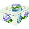 LAVATELLI SCATOLA MEDIA ORTENSIE 32x42x17,5
