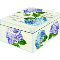 LAVATELLI SCATOLA MEDIA ORTENSIE 32x42x17,5