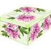 LAVATELLI SCATOLA PEONIE 39x50x24