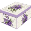 LAVATELLI SCATOLA VIOLETTE PROFUMATA 39x50x24
