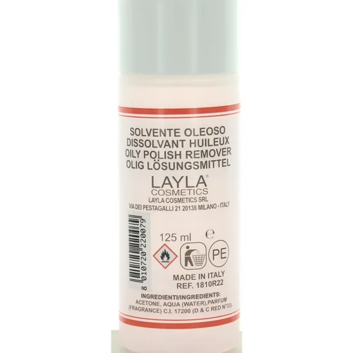 LAYLA NUTROSOLVENTE OLEOSO 125 ML.