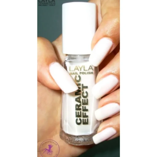 LAYLA SMALTO CERAMIC EFFECT 01 10 ML