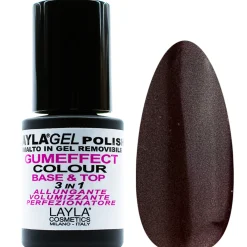 LAYLA SMALTO IN GEL COLOUR REMOVIBLE GUMEFFECT 3in1 BASE & TOP 17 SOCIAL