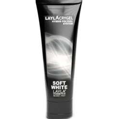 LAYLACRYGEL HYBRID POLYGEL SYSTEM SOFT WHITE TUBO 30 GRAMMI