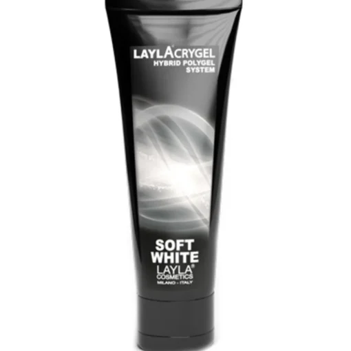 LAYLACRYGEL HYBRID POLYGEL SYSTEM SOFT WHITE TUBO 30 GRAMMI