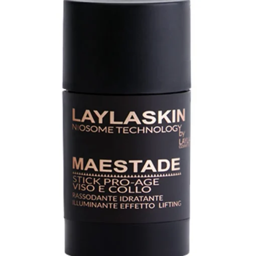 LAYLASKIN MAESTADE STICK PRO-AGE VISO e COLLO RASSODANTE IDRATANTE ILLUMINANTE 50 GRAMMI