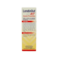 LENDINOUT ACT AZIONE PREVENTIVA INSEDIAMENTO PIDOCCHI LOZIONE SPRAY SENZA INSETTICIDI 100 ML