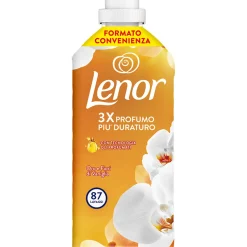 LENOR AMMORBIDENTE CONCENTRATO ORO e FIORI DI VANIGLIA 87 LAVAGGI LITRI 1,827