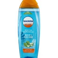 LEOCREMA SOLARE DOCCIA DOPOSOLE MENTA e ALOE VERA 250 ML