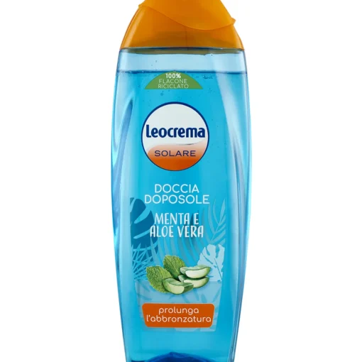 LEOCREMA SOLARE DOCCIA DOPOSOLE MENTA e ALOE VERA 250 ML