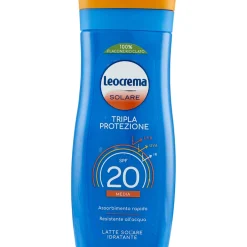 LEOCREMA SOLARE TRIPLA PROTEZIONE LATTE IDRATANTE SPF20 200 ML