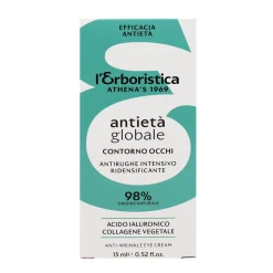 L'ERBOR.ANTIETA' GLOBALE CONTORNO OCCHI ANTIRUGHE INTENSIVO ACIDO IALURONICO E COLLAGENE VEGETALE 15 ML