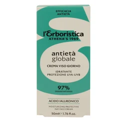 L'ERBORISTICA ANTIETA' GLOBALE CREMA VISO GIORNO IDRATANTE ACIDO IALURONICO 50 ML