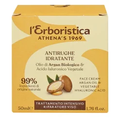 L'ERBORISTICA CREMA VISO OLIO DI ARGAN E ACIDO JALURONICO VEGETALE 50 ML.