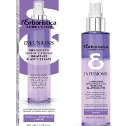 L'ERBORISTICA INFUSIONS SIERO CORPO IDRATANTE ELASTICIZZANTE GENZIANA, ROSMARINO, GINEPRO 150 ML