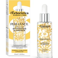 L'ERBORISTICA PERLIANCE SIERO VISO ANTIOSSIDANTE ILLUMINANTE VITAMINA C STABILIZZATA LUMINESCINE 30 ML