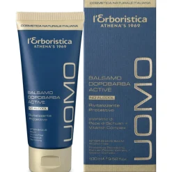 L'ERBORISTICA UOMO BALSAMO DOPOBARBA ACTIVE NO ALCOOL RIVITALIZZANTE PROTETTIVO 100 ML
